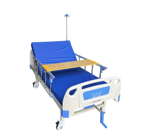 Giường y tế 1 tay quay Lucass VGB1
